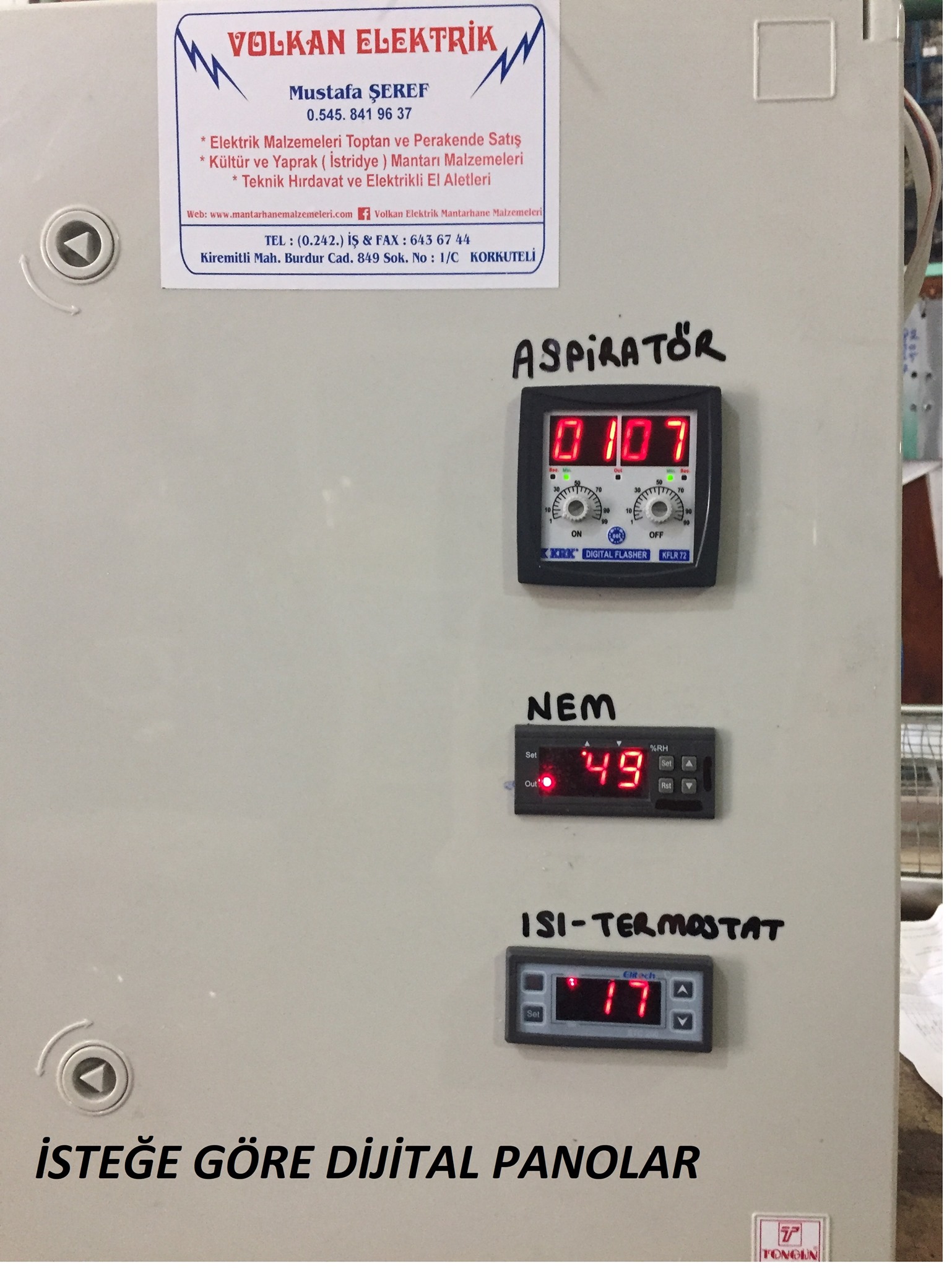 KONTROL [OTOMASYON] PANOLAR