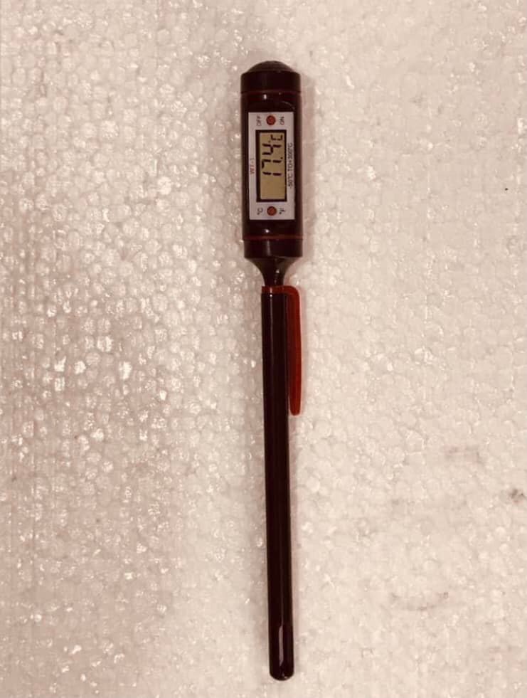 WT-1 SİYAH TERMOMETRE (KALİTELİ)