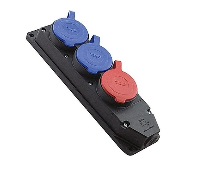 1 TRİFAZE 2 MONOFAZE KAUÇUK 3 KÜ GRUP PRİZ