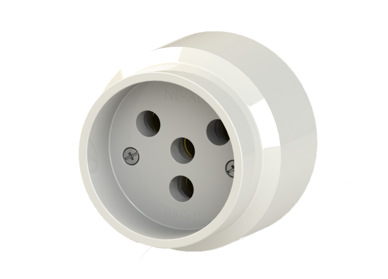 TRİFAZE PORSELEN DUVAR PRİZ